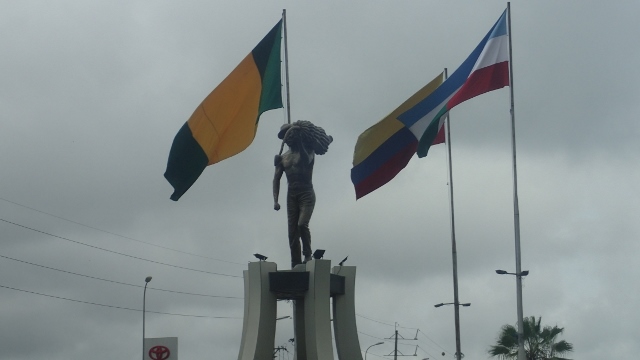 Denkmal des Bananenarbeiters in Machala