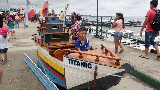 Leandro als Titanic Kapitän