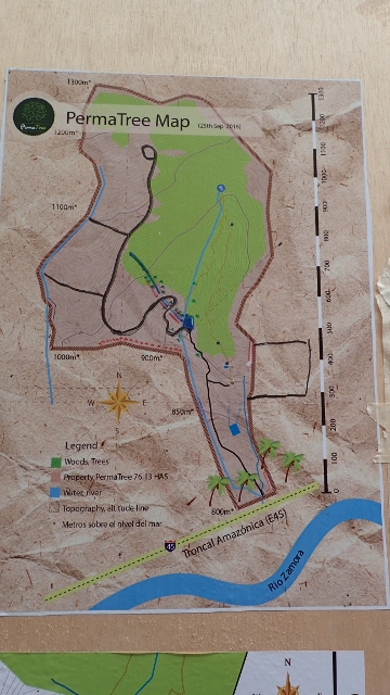 Plan der Finca